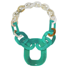 Load image into Gallery viewer, Buffalo Horn Necklace in Dye Lacquer Color - Many Colors Available - DIDAJ