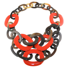Load image into Gallery viewer, Natural Lacquered Buffalo Horn Necklace - Many Colors Available - DIDAJ
