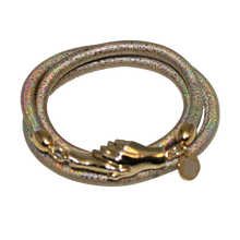 Load image into Gallery viewer, Italian Wrap Leather Bracelet With Magnetic Hands - DIDAJ