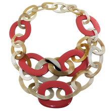 Load image into Gallery viewer, Natural Lacquered Buffalo Horn Necklace - Many Colors Available - DIDAJ
