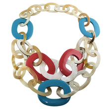 Load image into Gallery viewer, Natural Lacquered Buffalo Horn Necklace - Many Colors Available - DIDAJ