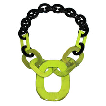 Load image into Gallery viewer, Buffalo Horn Necklace in Dye Lacquer Color - Many Colors Available - DIDAJ