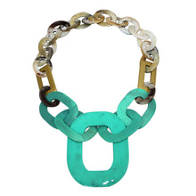 Load image into Gallery viewer, Buffalo Horn Necklace in Dye Lacquer Color - Many Colors Available - DIDAJ