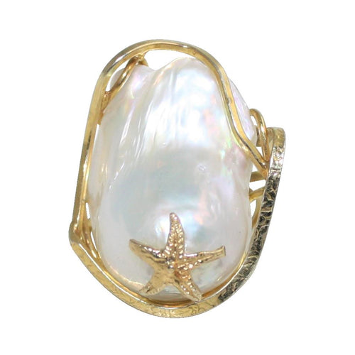 Baroque Pearl Ring - DIDAJ