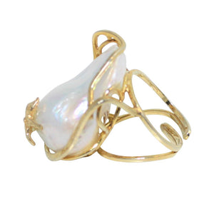 Baroque Pearl Ring - DIDAJ