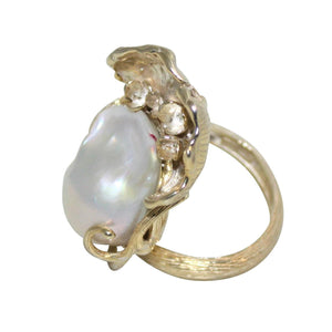 Baroque Pearl Ring - DIDAJ