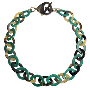 Horn Necklace in Dye Lacquer Color - DIDAJ