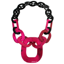 Load image into Gallery viewer, Buffalo Horn Necklace in Dye Lacquer Color - Many Colors Available - DIDAJ