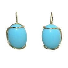 Load image into Gallery viewer, Italian Turquoise Earrings - DIDAJ