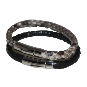 Men's Genuine Python Leather Bracelet - DIDAJ