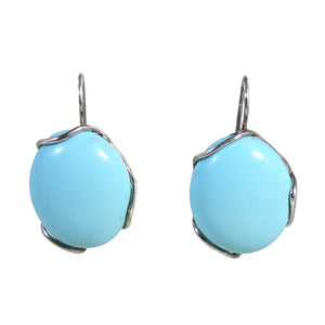 Italian Turquoise Earrings