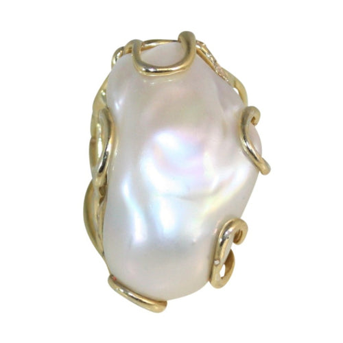 Baroque Pearl Ring