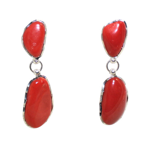 Italian Coral Earrings - DIDAJ