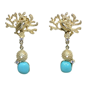 Italian Turquoise Earrings - DIDAJ